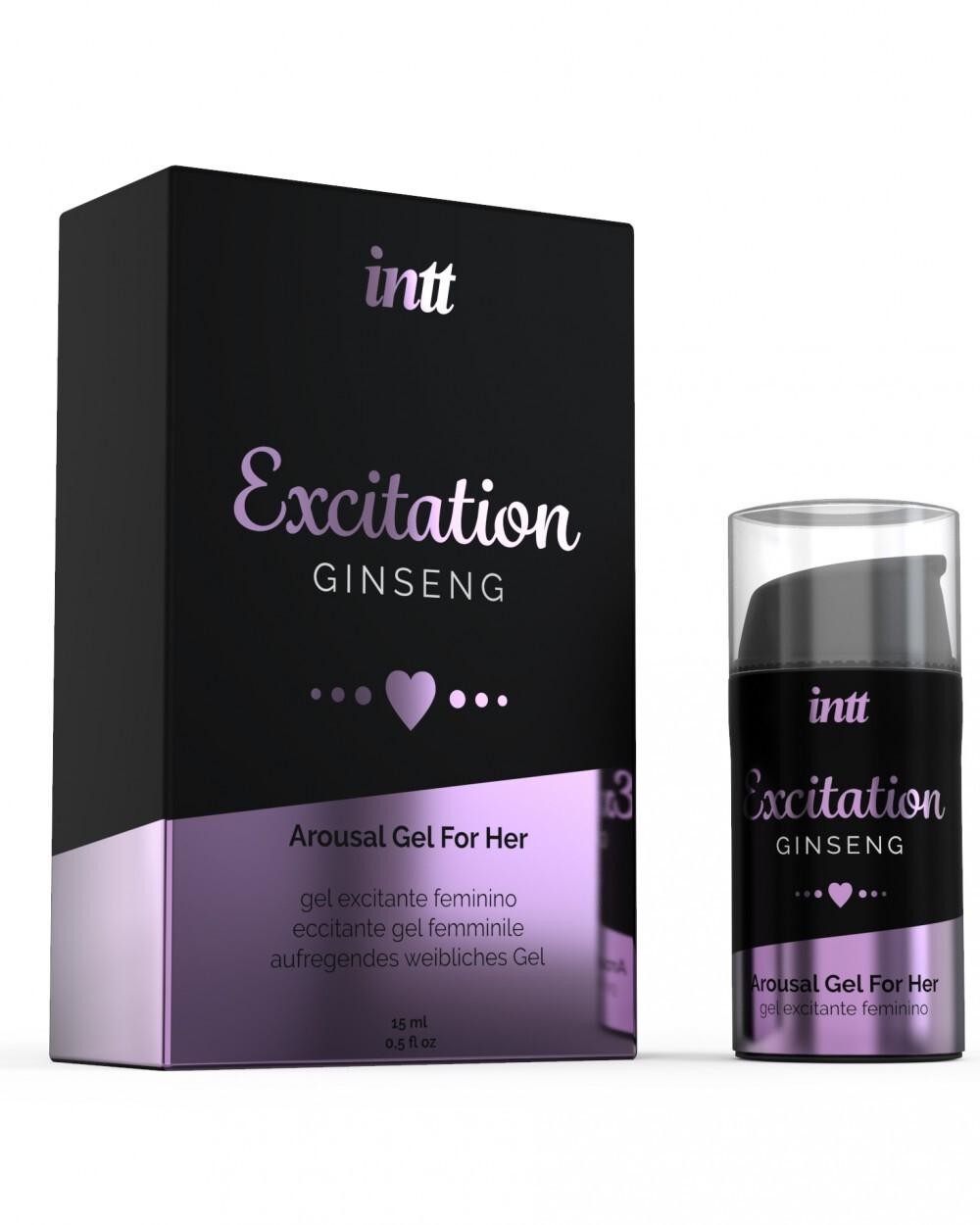 intt Excitation Arousal gel for her - Ginseng 15 ml