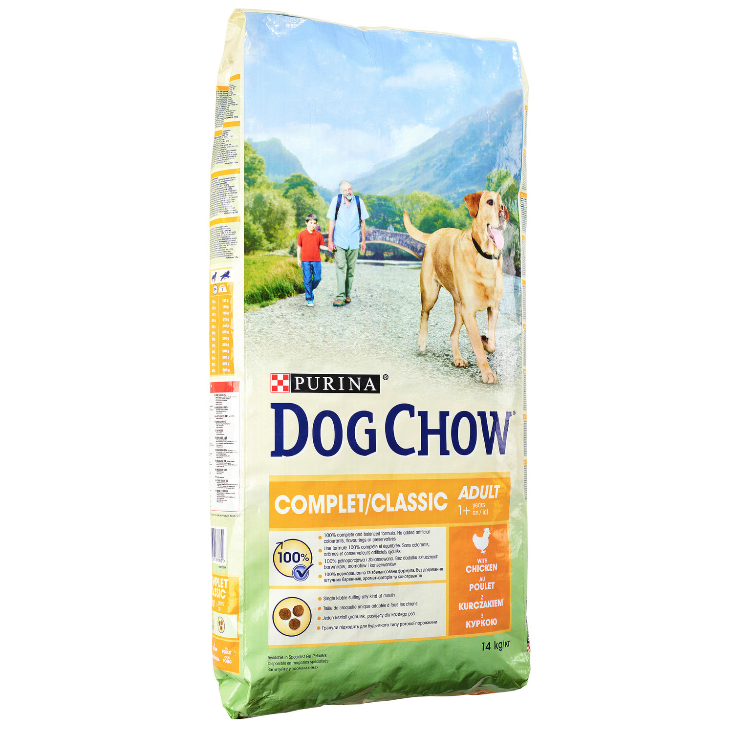 Purina Dog Chow Complet/Classic s kuřetem - 14 kg