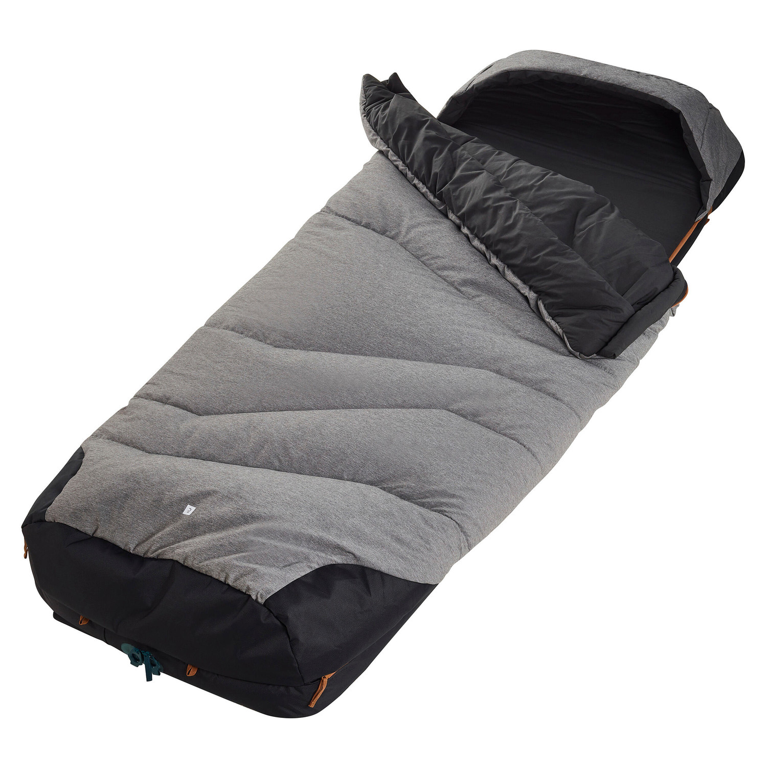 Kempingový spací vak 2 v 1 Perfect Sleep od 5 °C bavlnený