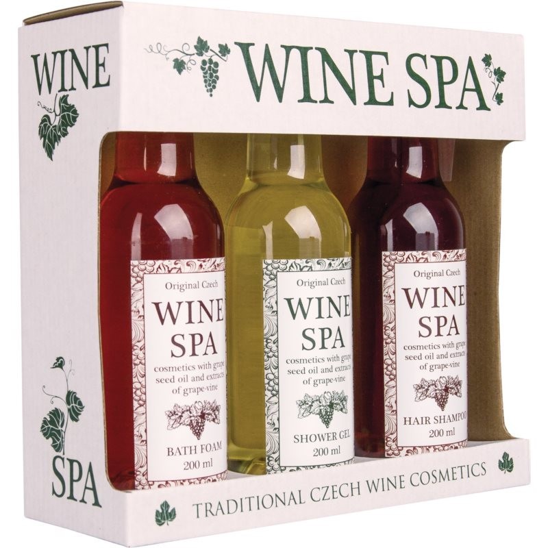 Bohemia Gifts & Cosmetics Wine Spa darčeková sada (pre ženy)