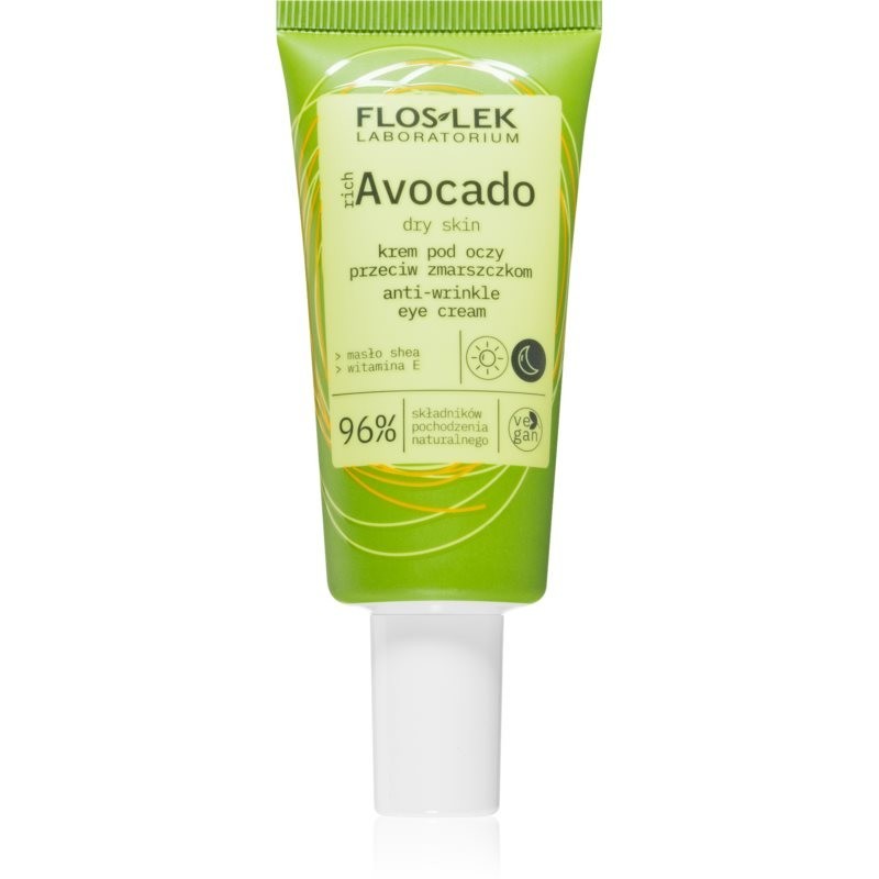 FlosLek Laboratorium richAvocado protivráskový nočný krém 30 ml