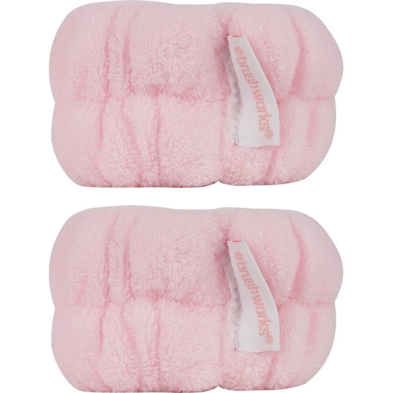 Brushworks Microfibre Wrist Wash Bands 2 ks
