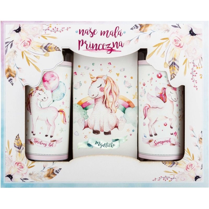 Bohemia Gifts & Cosmetics Unicorn darčeková sada (do vane) pre deti