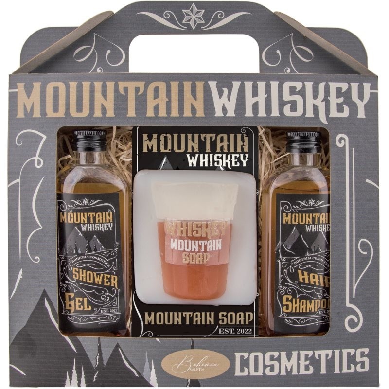 Bohemia Gifts & Cosmetics Whiskey Spa darčeková sada (pre mužov)