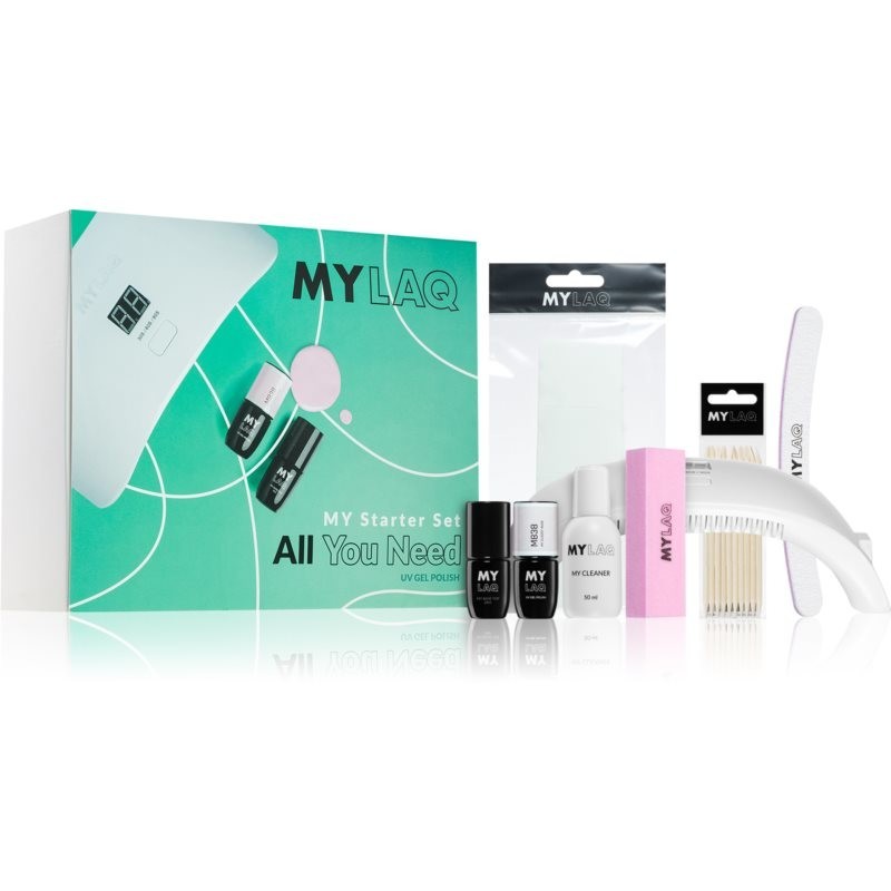 MYLAQ Starter Set All You Need set pre perfektnú manikúru