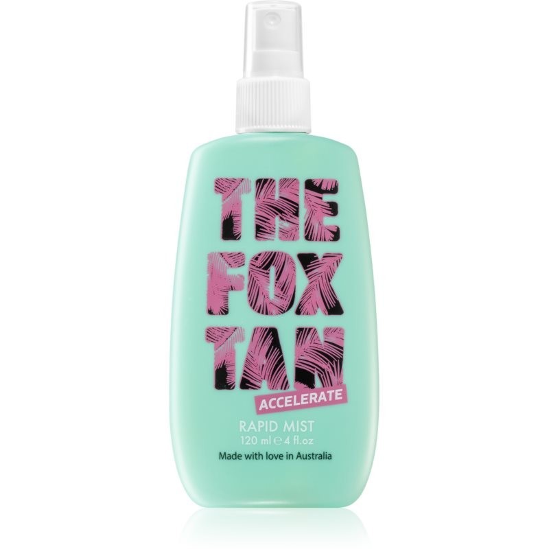 The Fox Tan Rapid osviežujúci telový sprej urýchľujúci opaľovanie 120 ml