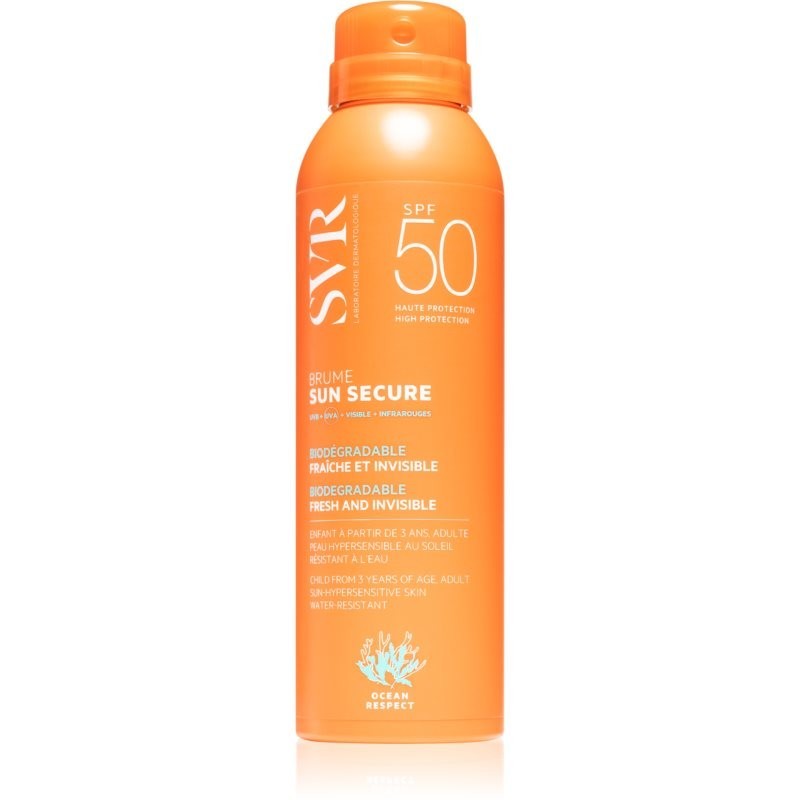 SVR Sun Secure opaľovacia hmla v spreji SPF 50 200 ml