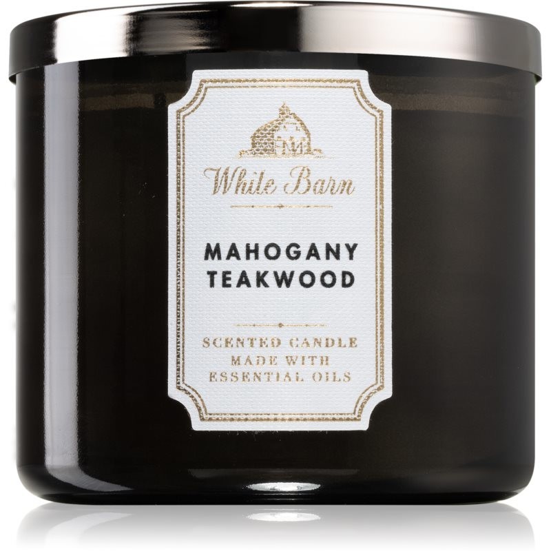 Bath & Body Works Mahogany Teakwood vonná sviečka 411 g