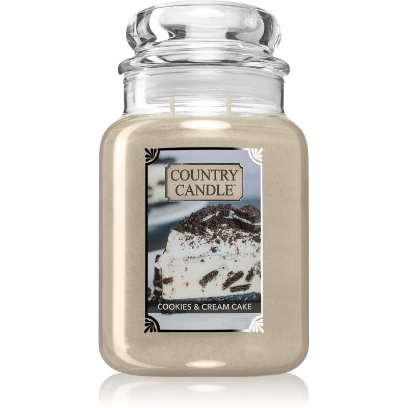Country Candle Cookies & Cream Cake vonná sviečka 680 g
