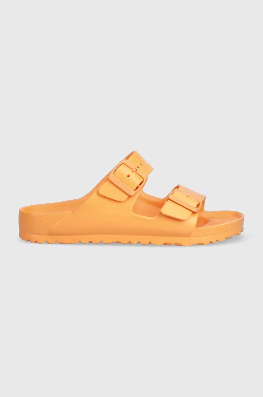 Šľapky Birkenstock Arizona EVA dámske, oranžová farba, 1025586