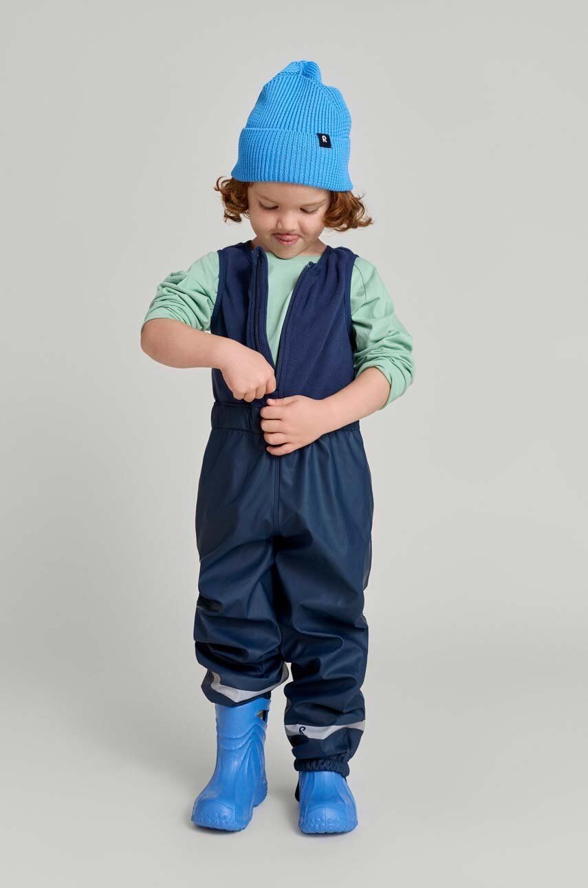 Detský zimný overal Reima Loiske tmavomodrá farba