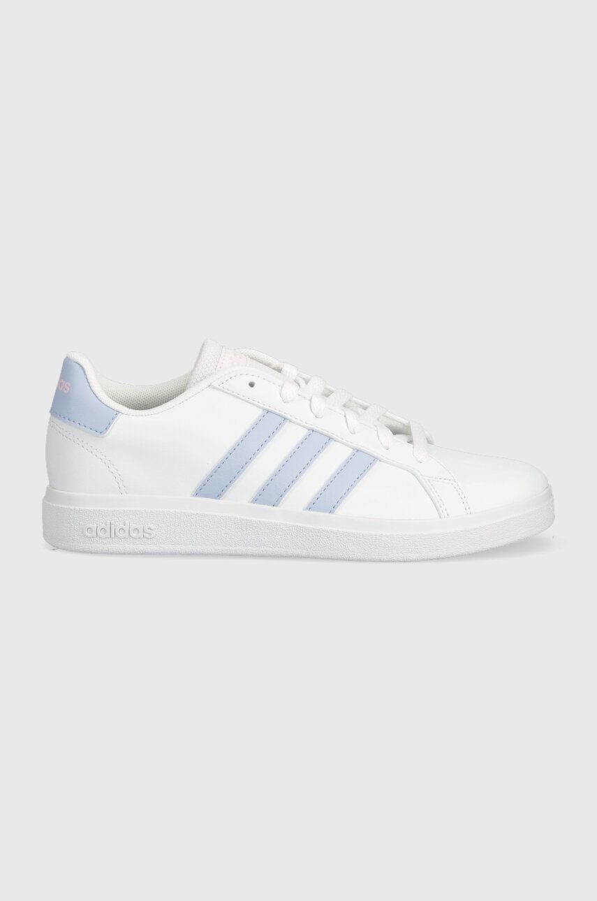 Detské tenisky adidas GRAND COURT 2.0 K biela farba