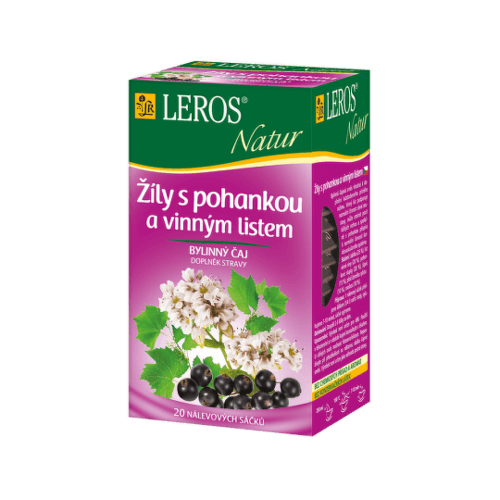 LEROS Čaj na žily 20 x 2 g