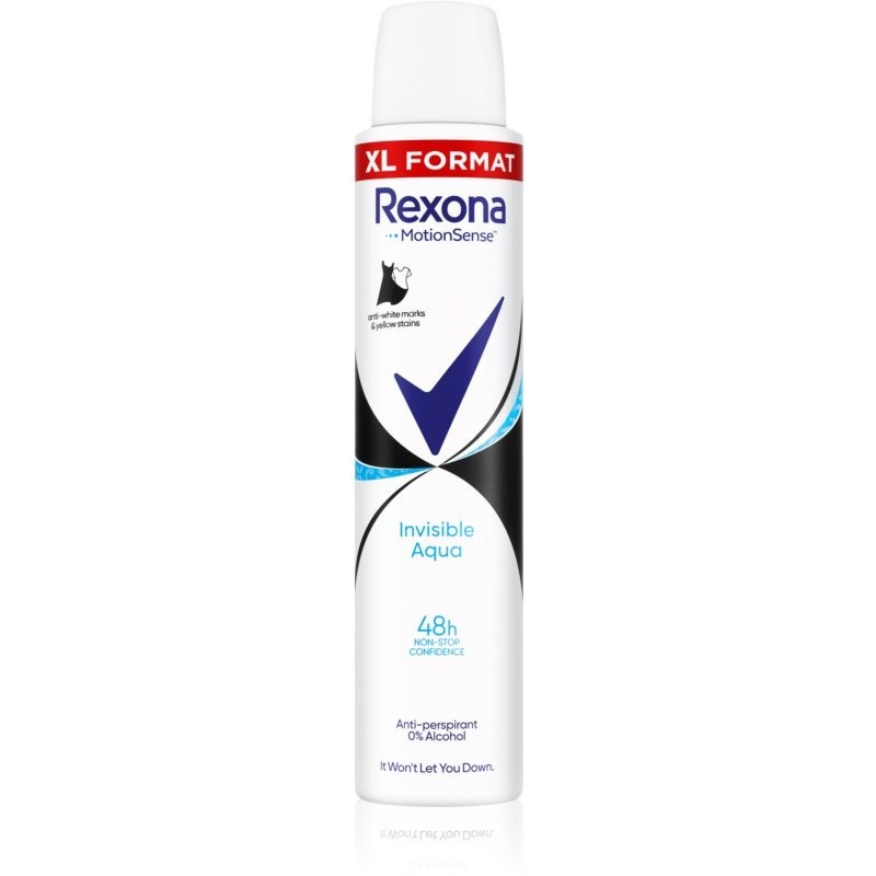 Rexona Invisible Aqua antiperspirant v spreji 200 ml