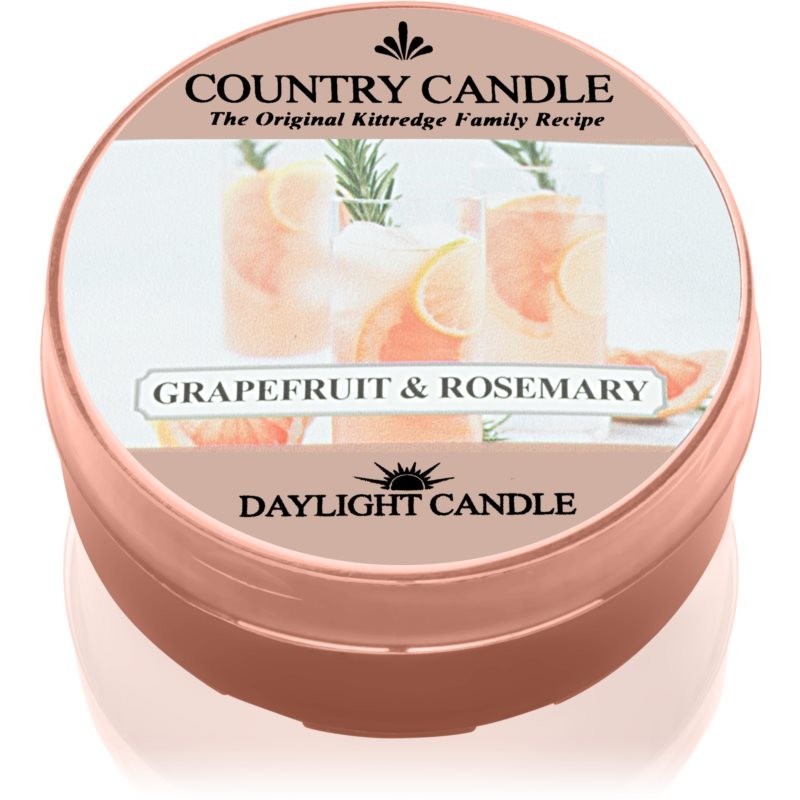 Country Candle Grapefruit & Rosemary čajová sviečka 42 g