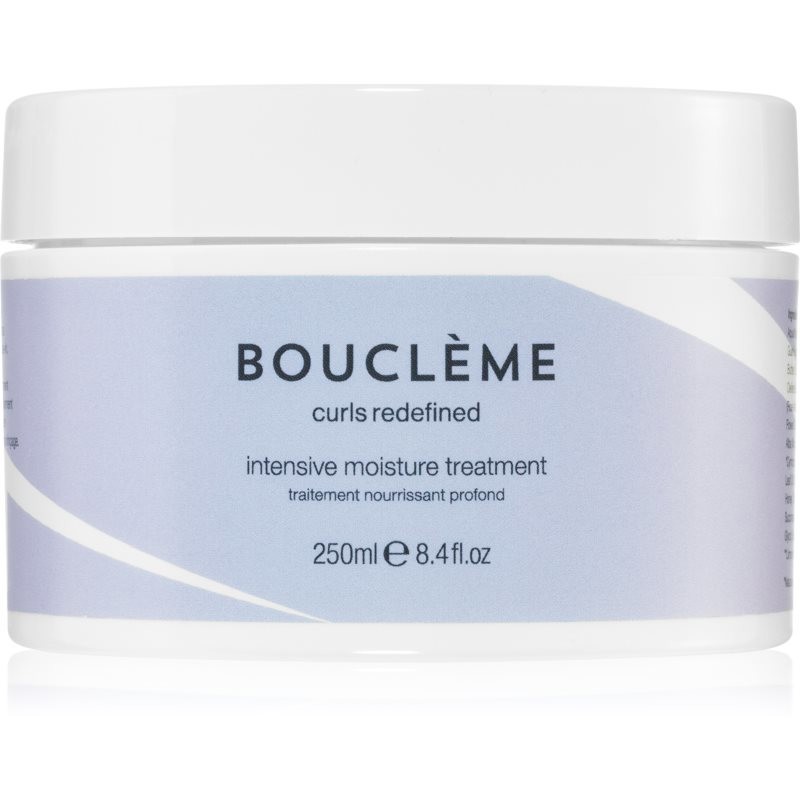 Bouclème Curl Intensive Moisture Treatment hydratačná a vyživujúca starostlivosť pre lesk a pružnosť vlasov pre vlnité a kučeravé vlasy 250 ml