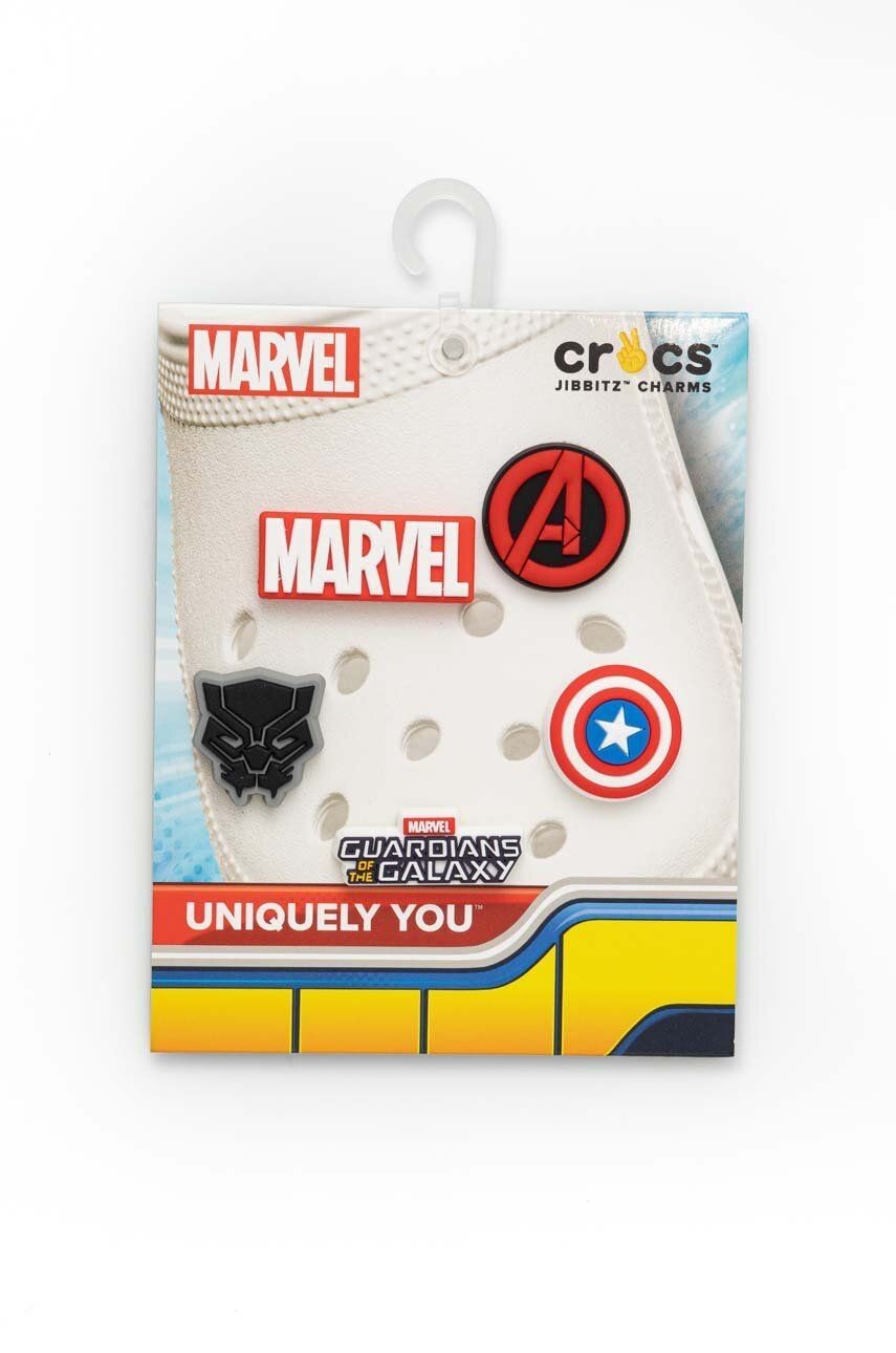Odznaky na topánky Crocs x Marvel 5-pak