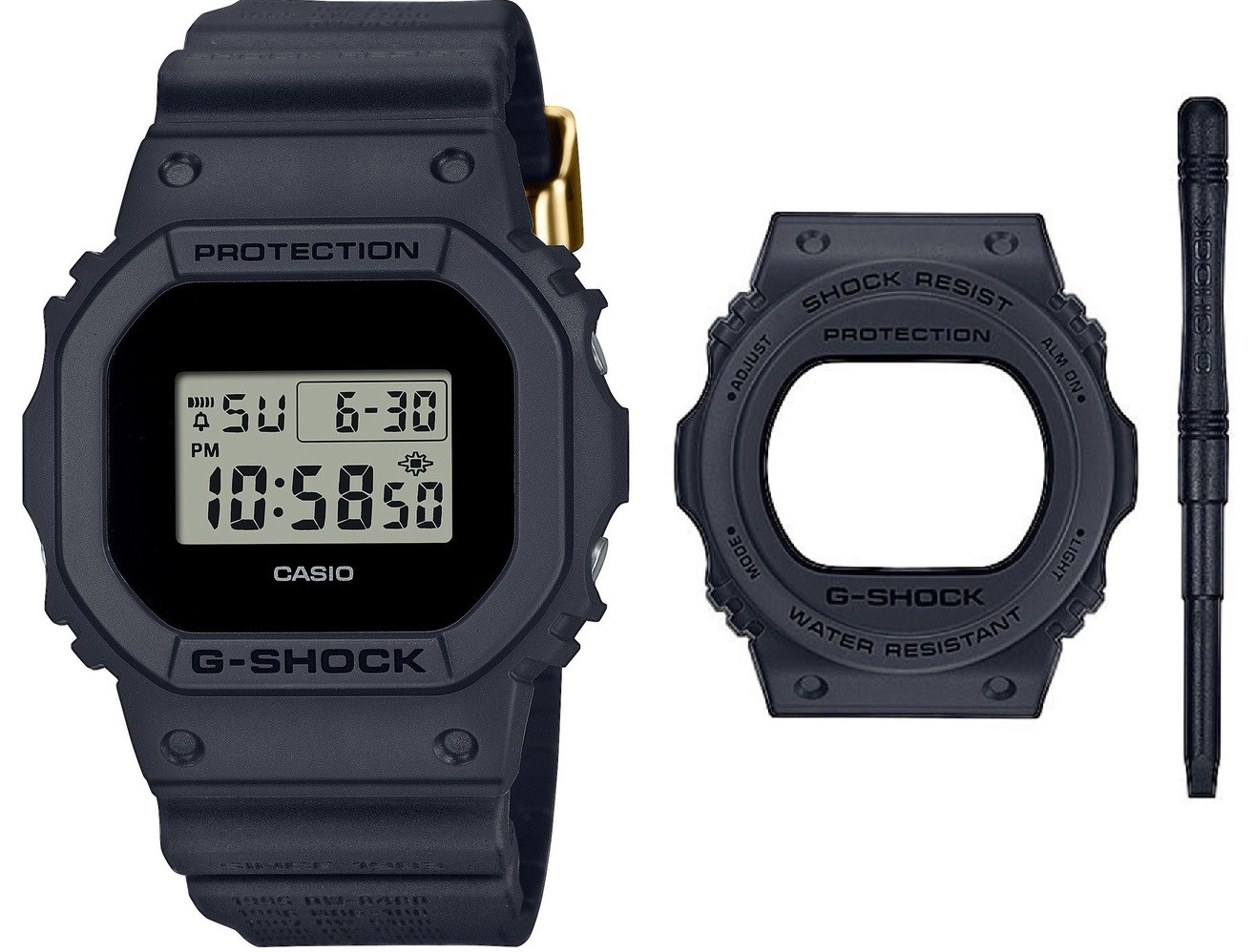 Casio SET G-SHOCK The Origin 40th Anniversary REMASTER BLACK DWE-5657RE-1ER (000)