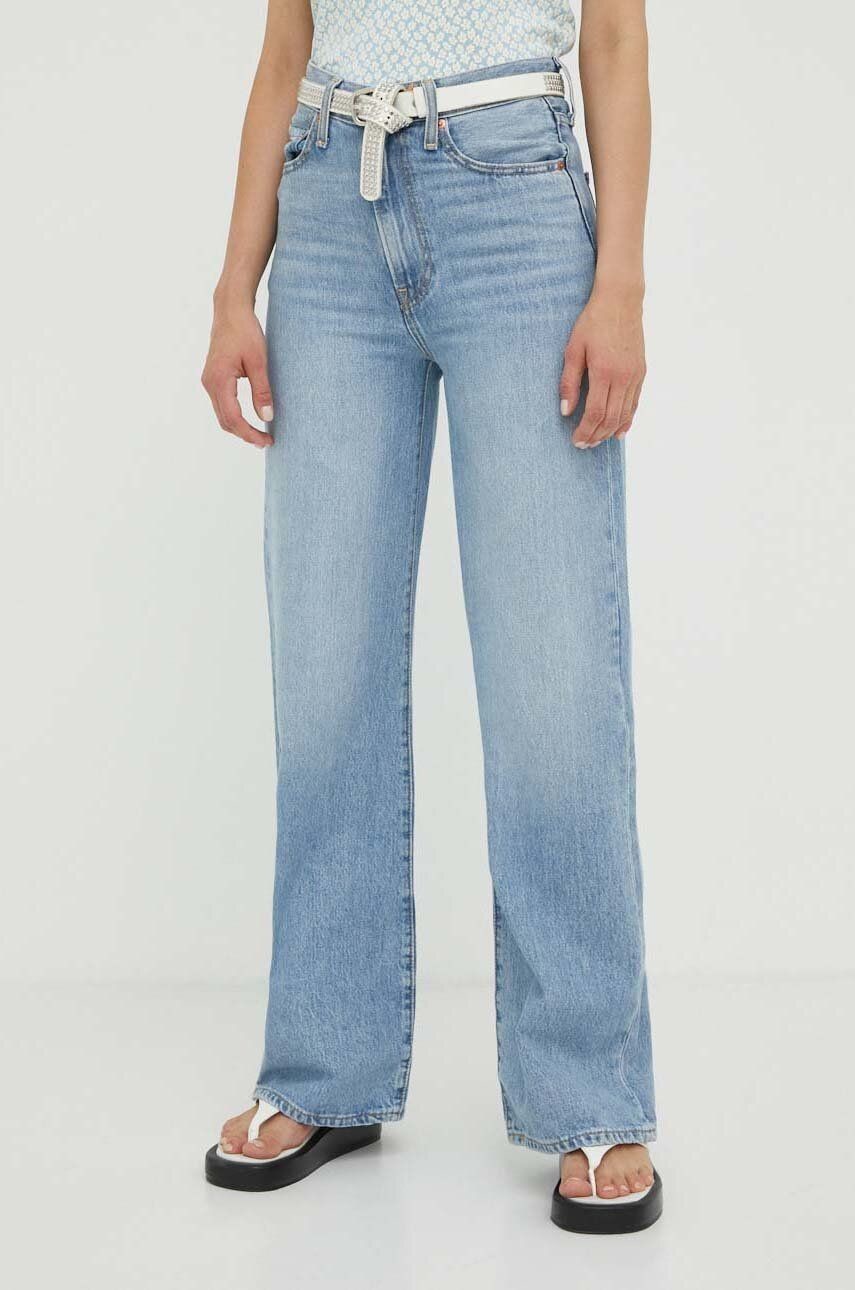 Rifle Levi's RIBCAGE WIDE LEG H223 dámske