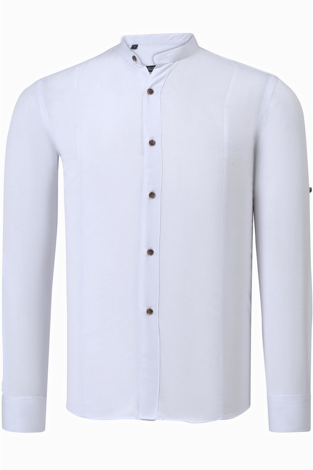 G786 DEWBERRY MENS SHIRT-WHITE