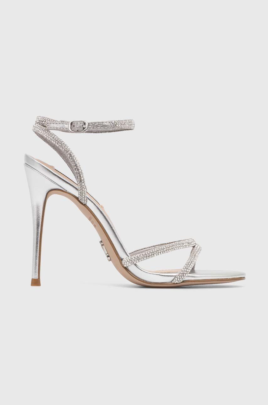 Sandále Steve Madden Bryanna strieborná farba, SM11002613