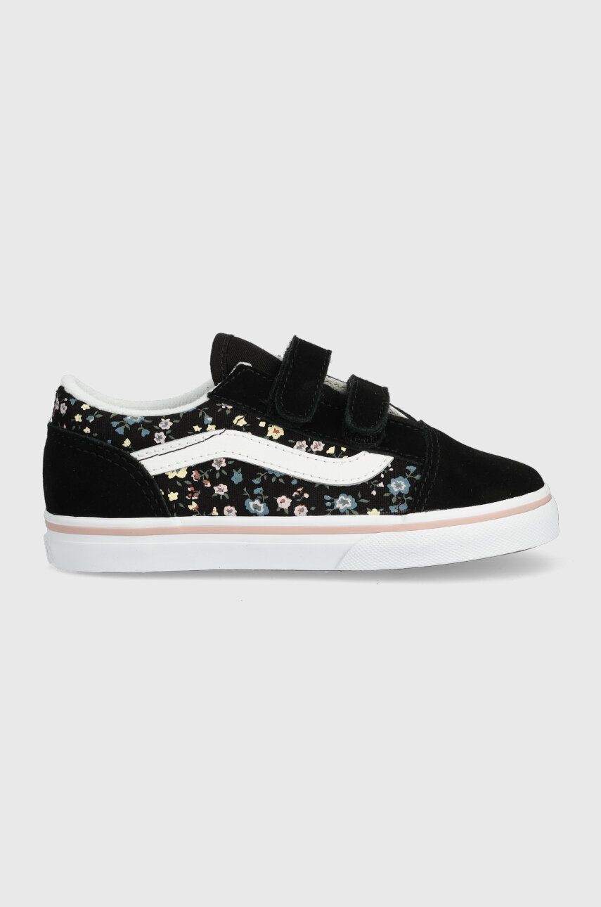 Detské tenisky Vans TD Old Skool V čierna farba