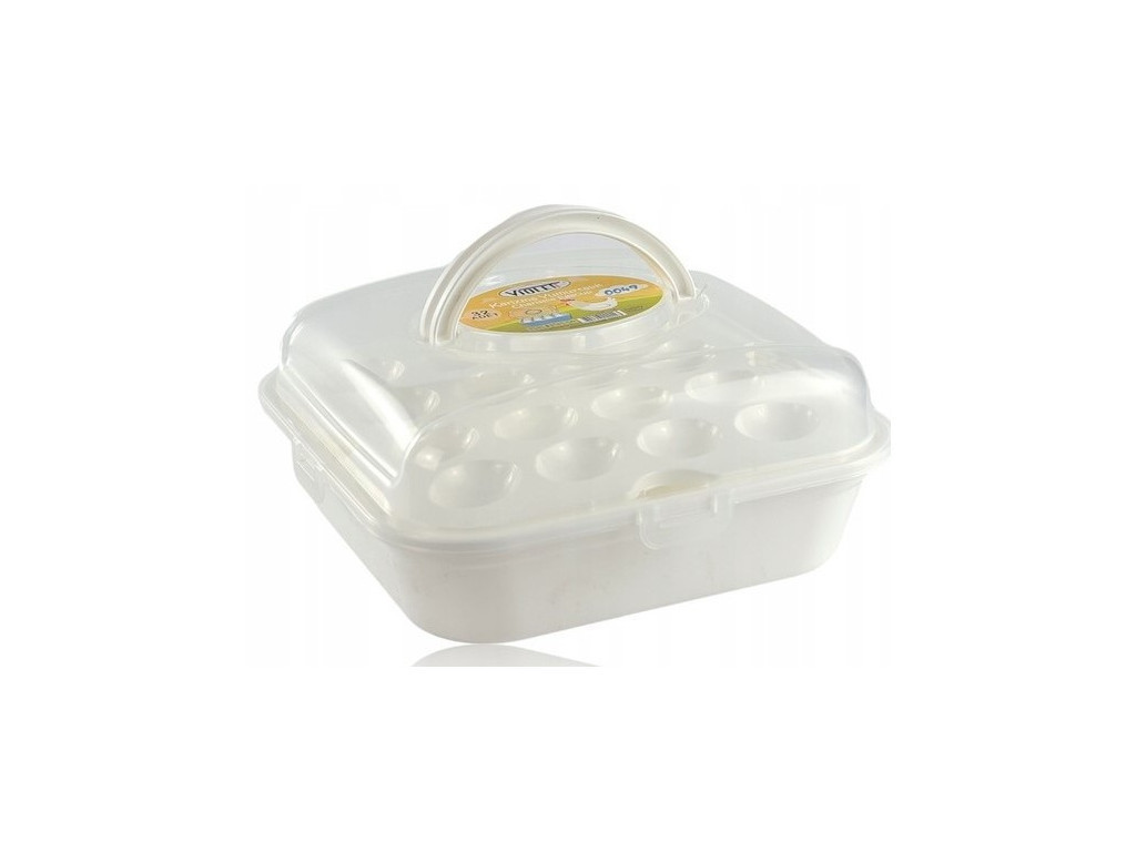MAKRO - Box na vajíčka biely