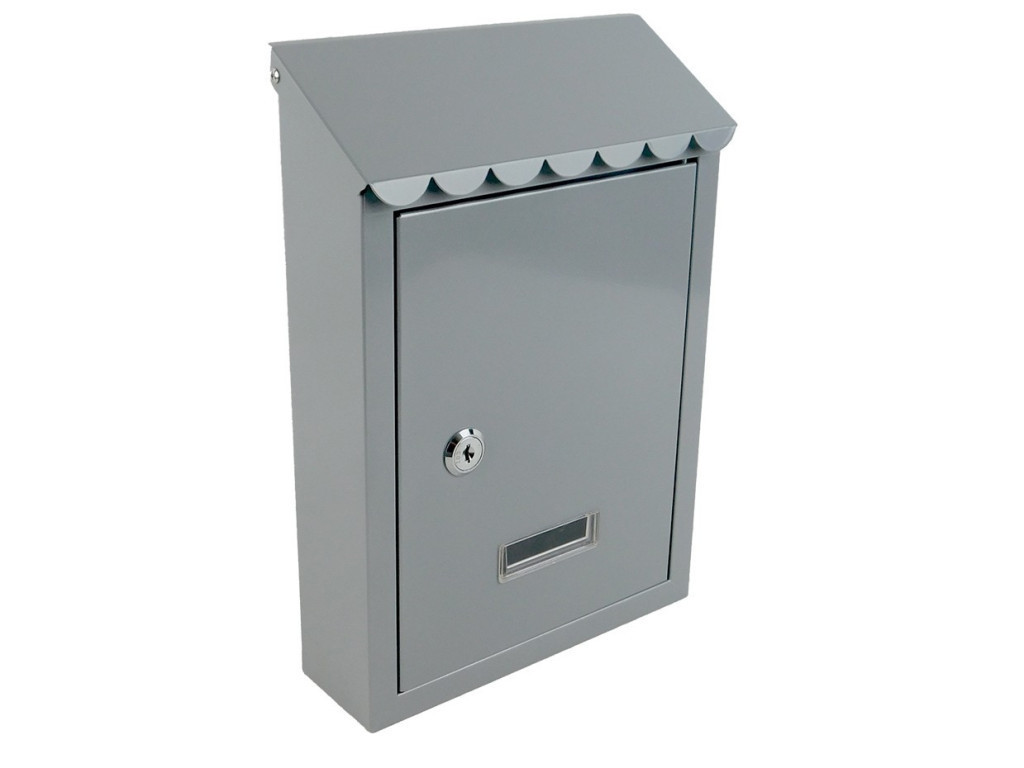 MAKRO - Poštová schránka - strieborná