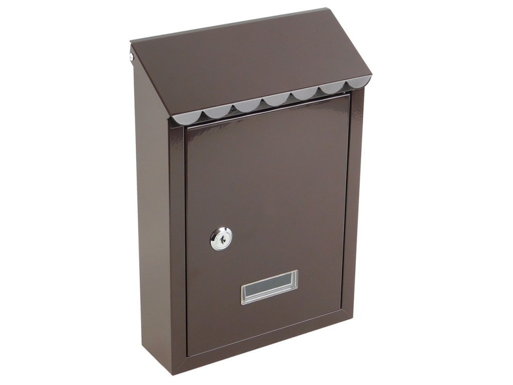 MAKRO - Poštová schránka - hnedá