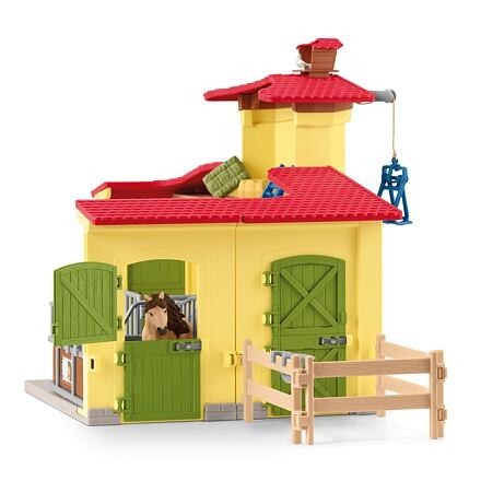 Schleich Box pre poníky s žrebcom islandského poníka