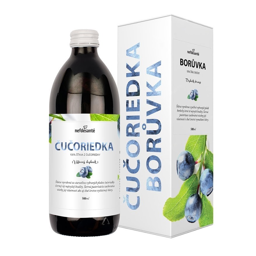 Nefdesante Čučoriedka 500 ml šťava 500 ml