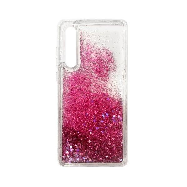 IZMAEL Huawei Mate 30 Puzdro presýpacie trblietky  KP26759 ružová