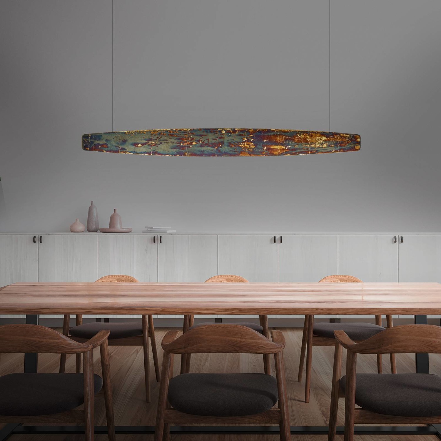 Rothfels Persida LED svietidlo lístkový kov 118 cm