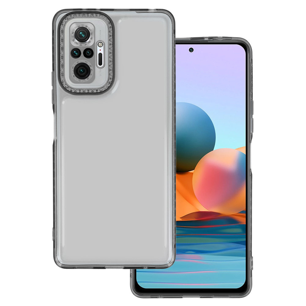 IZMAEL Xiaomi Redmi Note 10 Pro Crystal diamond puzdro  KP26819 čierna