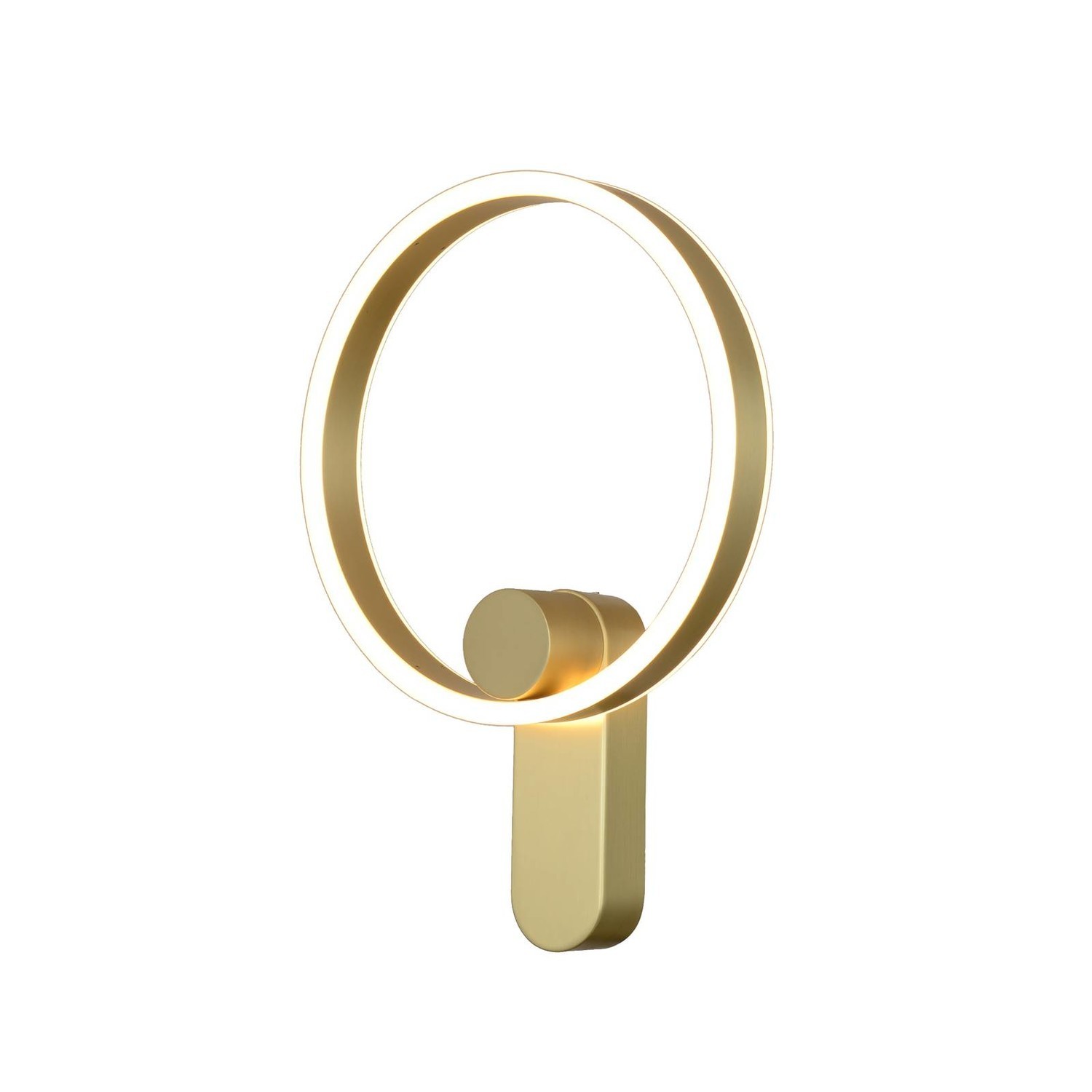 Lucande Yekta LED svetlo priame 18W mosadz