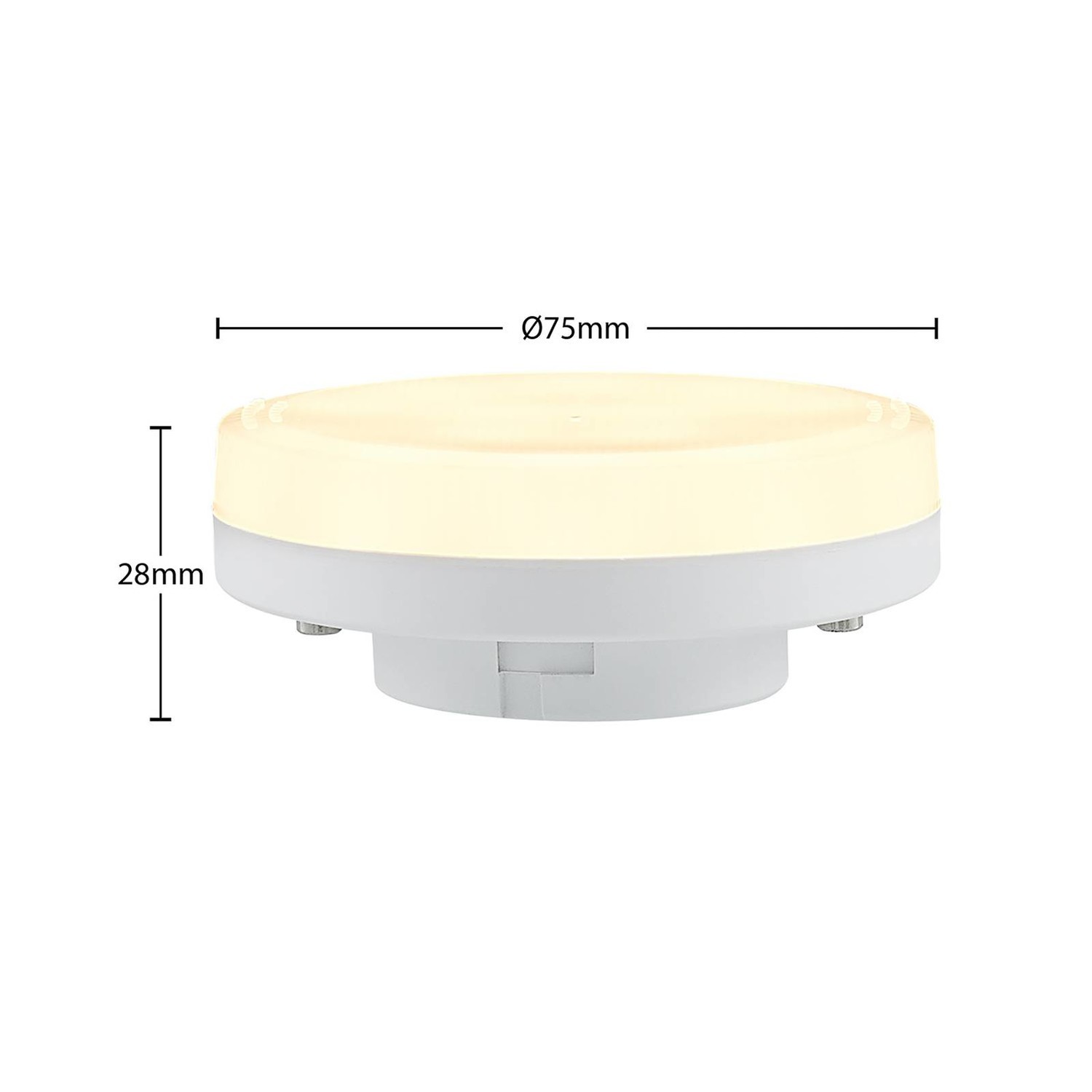 Arcchio LED žiarovka GX53 7W 3 000K sada 10 kusov