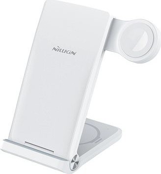 Nillkin PowerTrio 3 v 1 Bezdrôtová Nabíjačka na Apple Watch White (MFI)