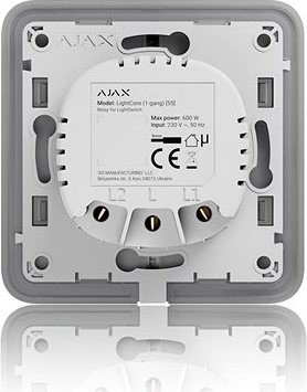 Ajax LightCore (jednotlačidlový) [55] (8EU) – Relé pre LightSwitch (spínač radenie 1)