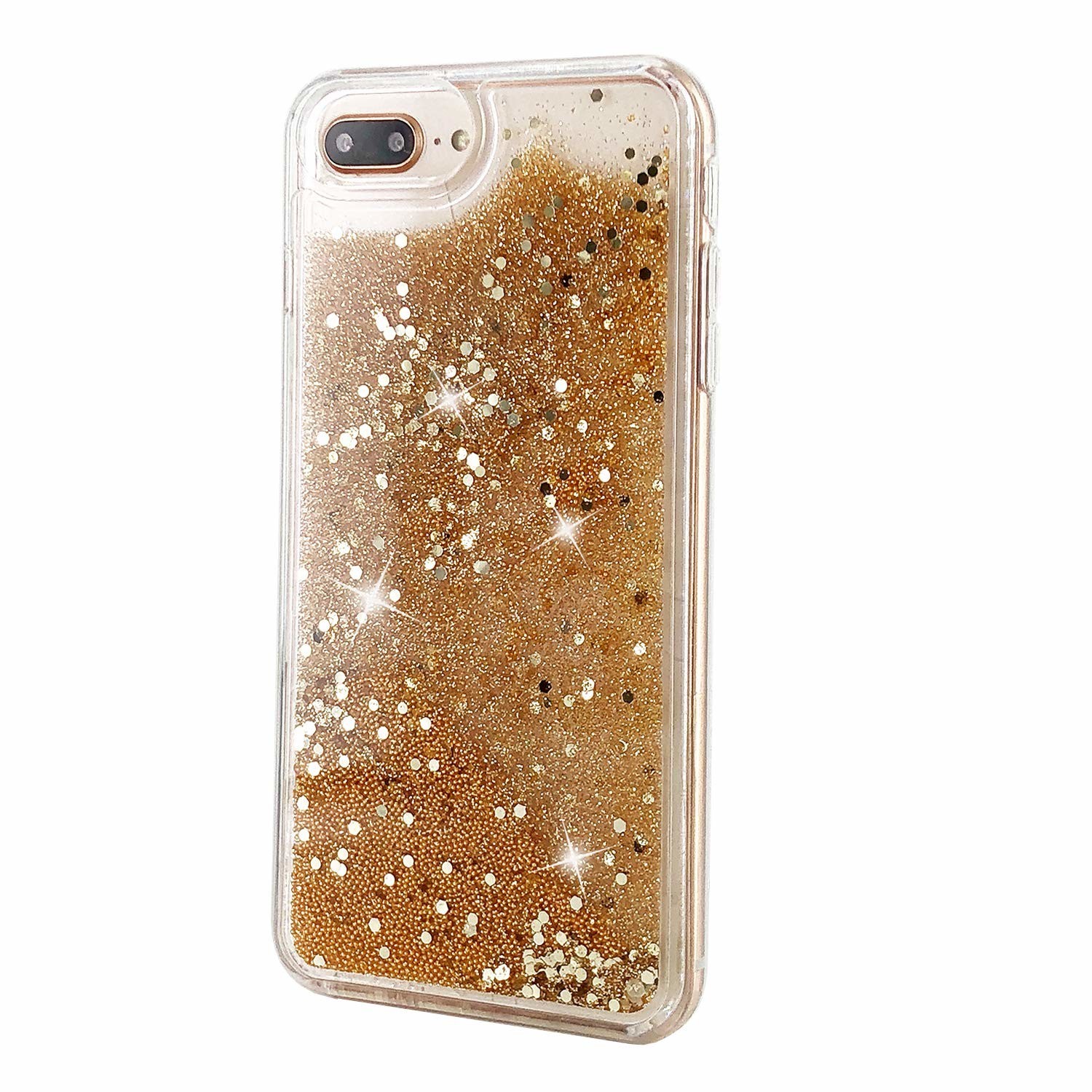 IZMAEL Apple iPhone 6 Puzdro presýpacie trblietky  KP26765 zlatá