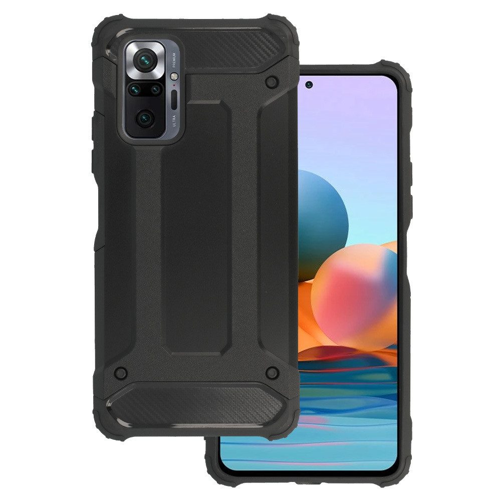 IZMAEL Xiaomi Redmi Note 10 Pro Puzdro Hybrid Armor  KP26800 čierna
