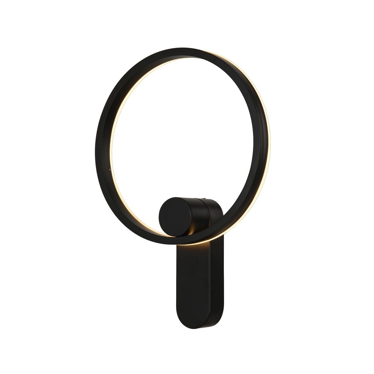 Lucande Yekta LED svetlo nepriame 10,5W čierna