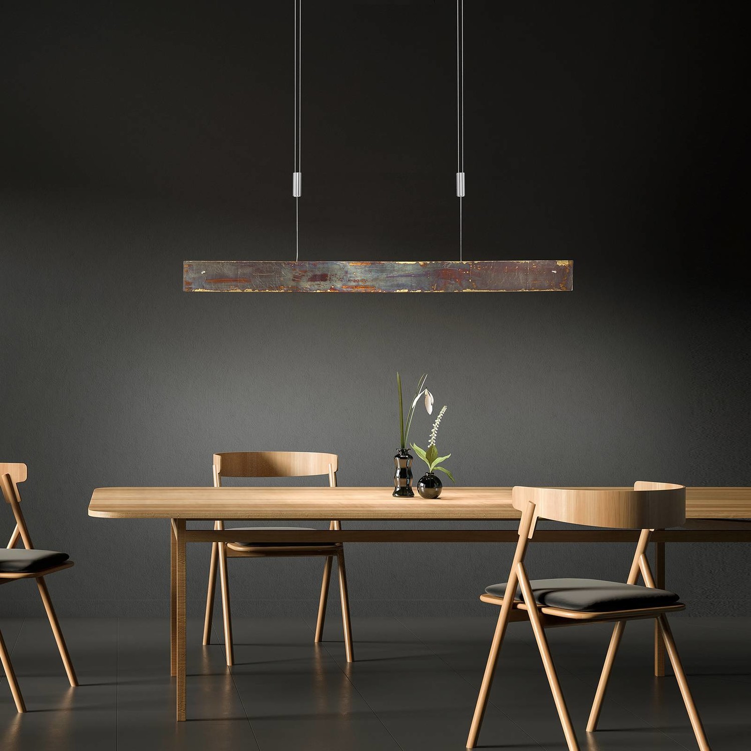 Rothfels Malu LED svetlo zlatá oxidovaná 119 cm