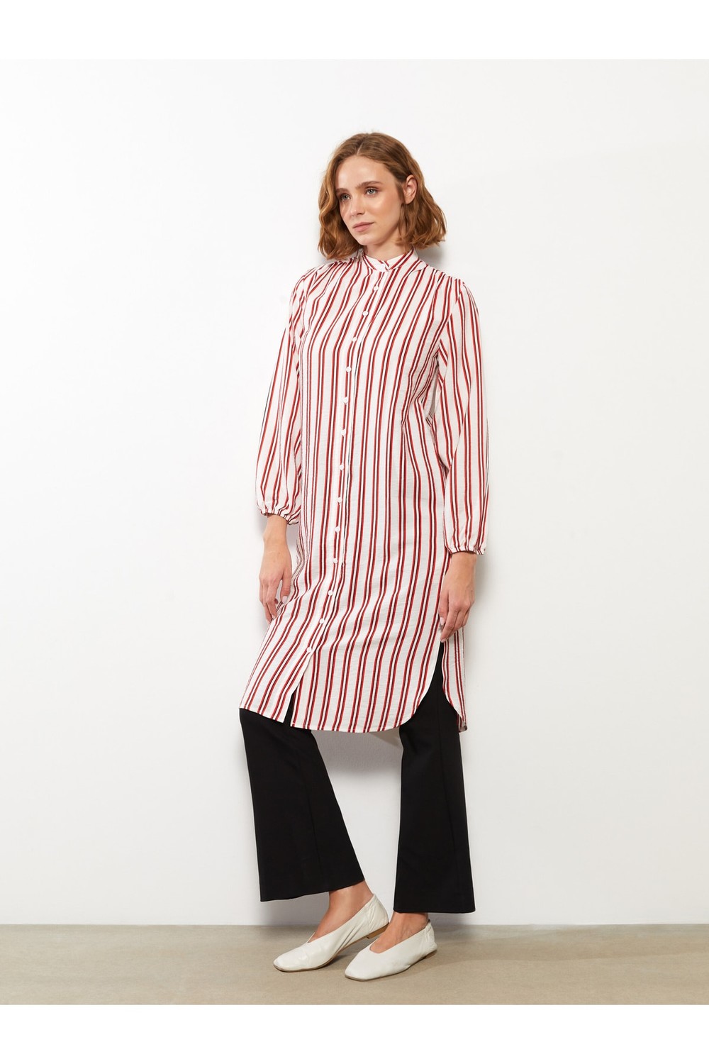 LC Waikiki Tunic - Red - Regular fit