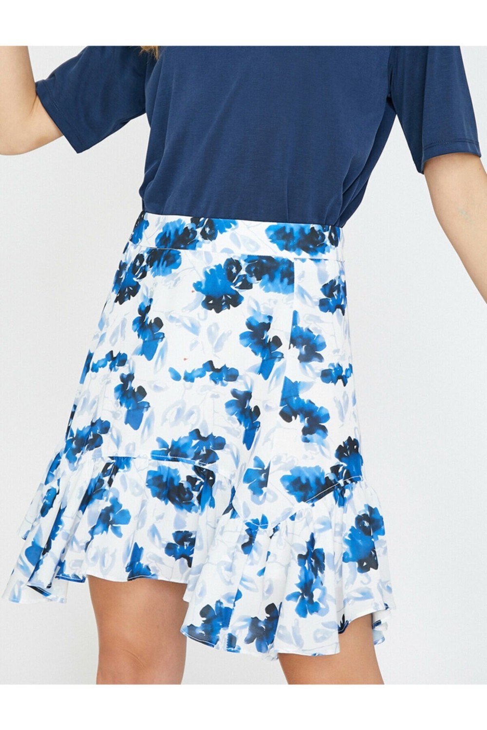 Koton Skirt - Dark blue - Mini