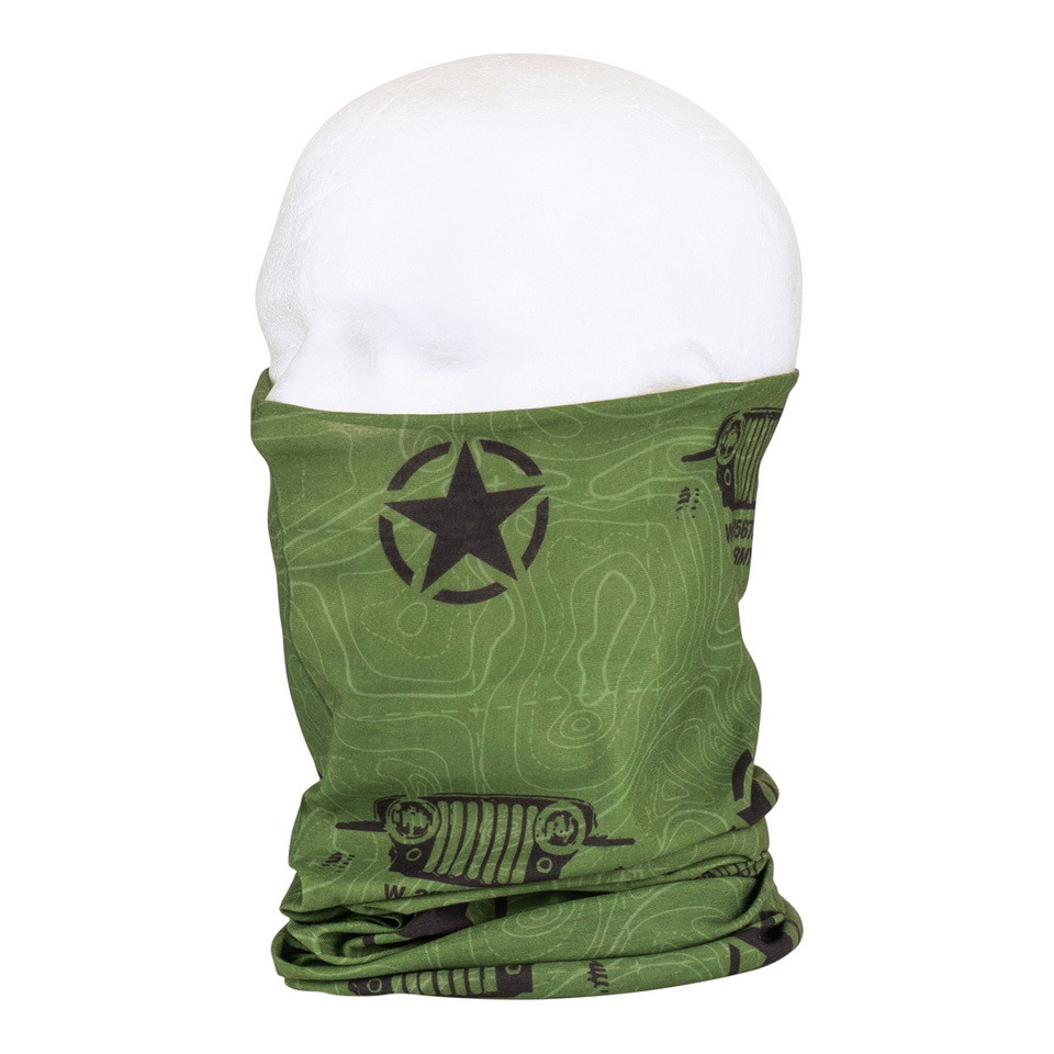 Šatka Fostex Wrap Coolmax US Army Willys - olivová