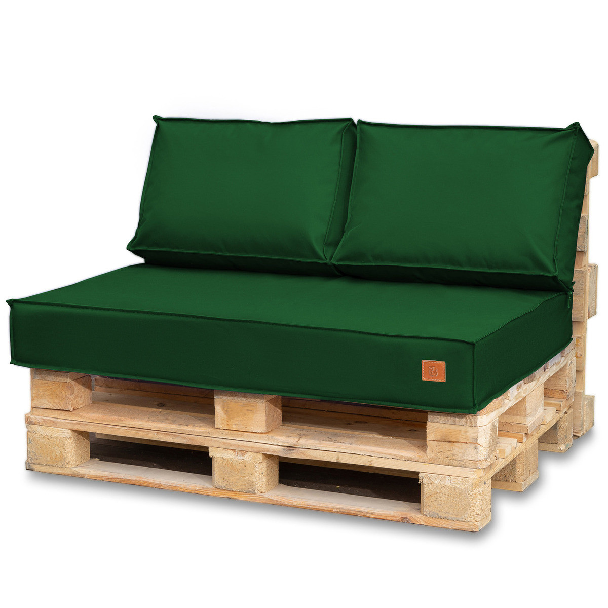 Súprava polstrov na paletový nábytok - Zelená Green