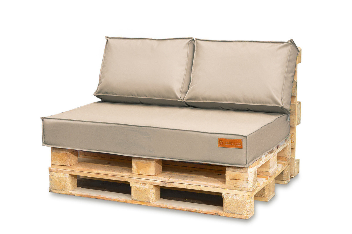 Súprava polstrov na paletový nábytok - Béžový Beige