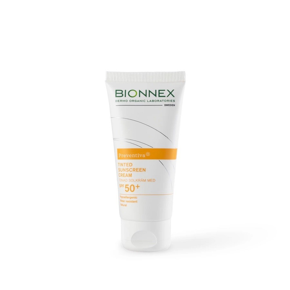 Ochranný krém na opaľovanie tónovací SPF 50+, 50 ml - Bionnex
