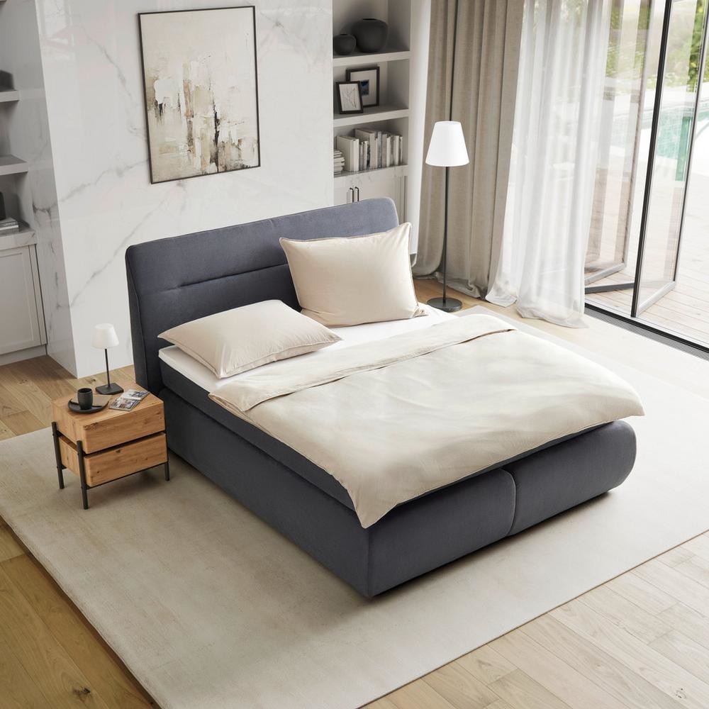 Posteľ Boxspring S Topperom Bella, 180x200