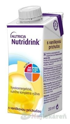 Nutridrink s vanilkovou príchuťou 24x200 ml